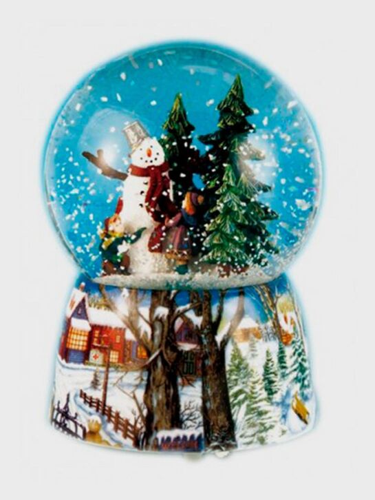 Снежный шар &quot;Снеговик&quot; Musicboxworld | Фото 1