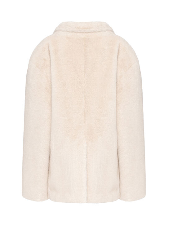 Пальто из эко-меха Flashin | Фото 4