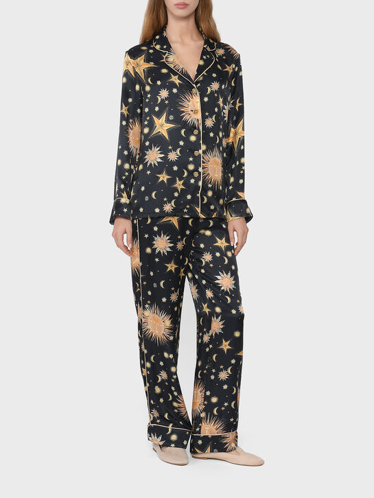 Комплект: рубашка и брюки, с принтом &quot;звездное небо&quot; Dan Maralex | Фото 2