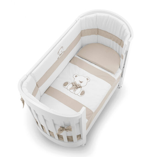 Набор белья 3 Tato Ovale белый/песочный Erbesi | Фото 1