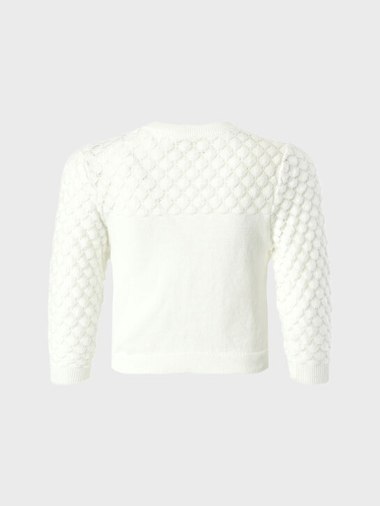 Кардиган с лого в тон, белый Chloe | Фото 2