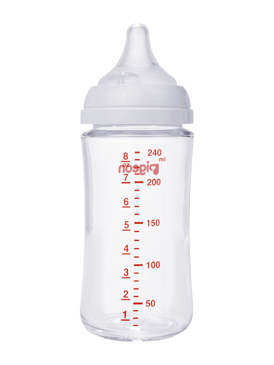 Бутылка Перистальтик Плюс, 240 мл, стекло Pigeon | Фото 2