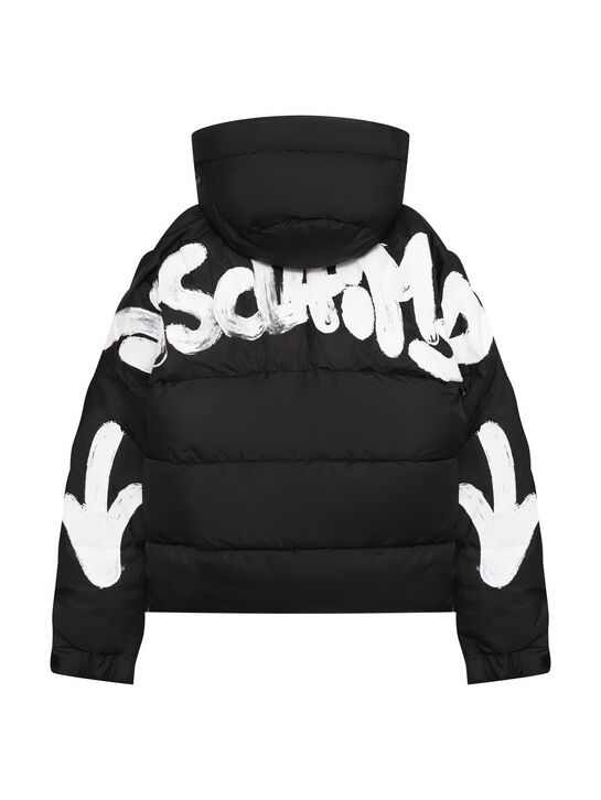 Куртка стеганая, черная Disclaimer | Фото 2