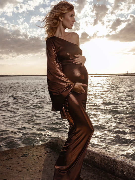 Платье с рукавом-крылом Retrofete | Фото 7