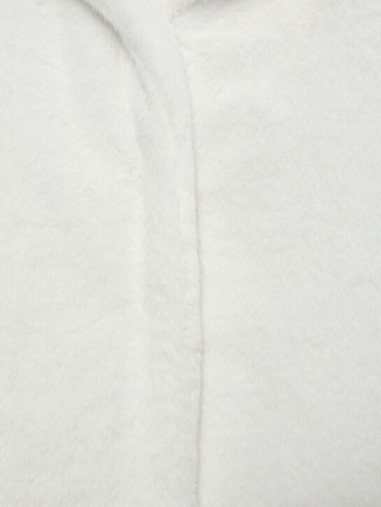 Шуба из эко-меха, белая Dan Maralex | Фото 3