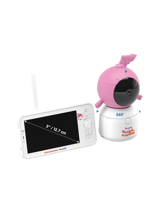 Видеоняня Ramili Baby RV100X2NUSHAKROSНюша и Крошик, Малышарики, с креплениями  | Фото 5