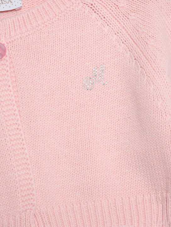 Болеро укороченный, розовый Monnalisa | Фото 3