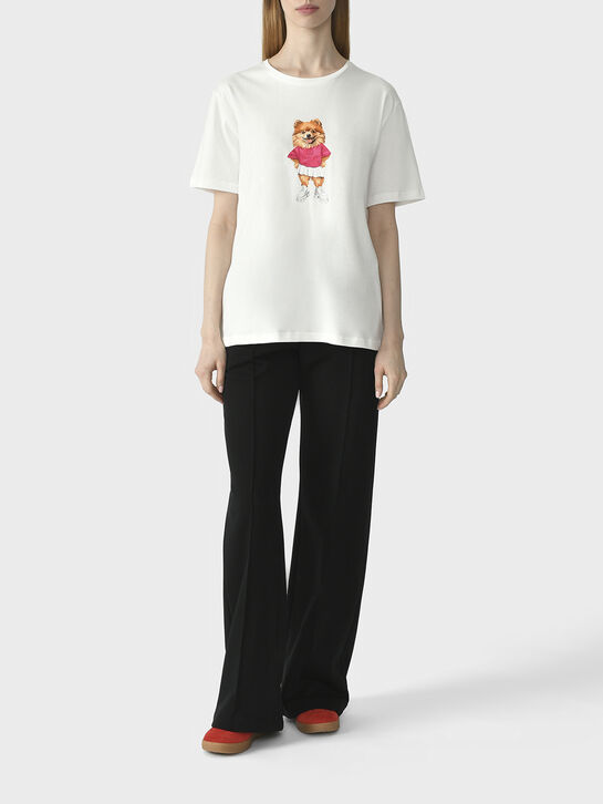 Футболка с принтом &quot;Шпиц&quot; Flashin | Фото 2