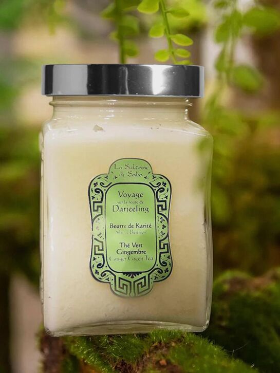 Масло карите для тела и волос Зеленый чай и Имбирь, 300 мл La Sultane de Saba | Фото 2