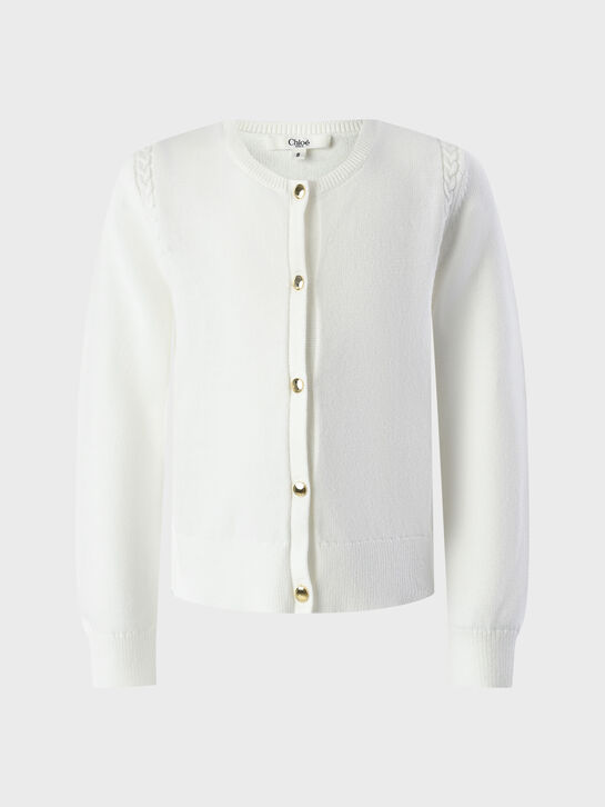 Кардиган с золотыми пуговицами Chloe | Фото 1