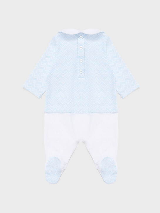 Комплект: комбинезон, шапка и слюнявчик Missoni | Фото 3