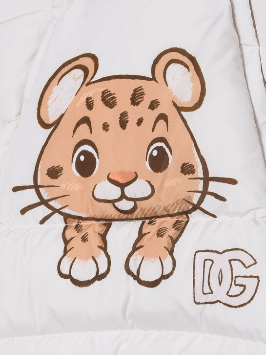 Комбинезон Leo с пинетками и варежками Dolce&Gabbana | Фото 3