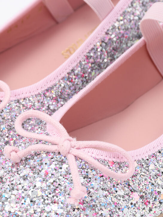 Туфли с блестками, розовые Pretty Ballerinas | Фото 7