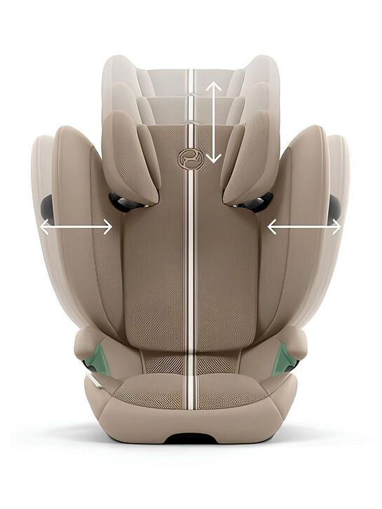Кресло автомобильное CYBEX с пластмассовым каркасом Cybex Solution G2 Plus Almond Beige  | Фото 4