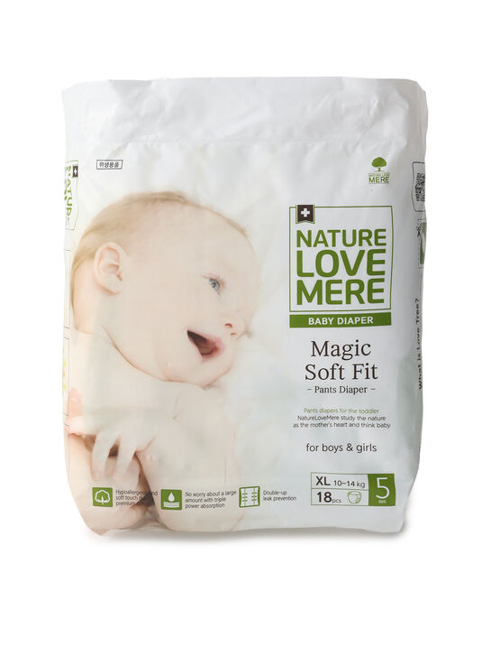 Трусики-подгузники супер мягкие Magic Soft, размер XL 10-14 кг NATURE LOVE MERE | Фото 1