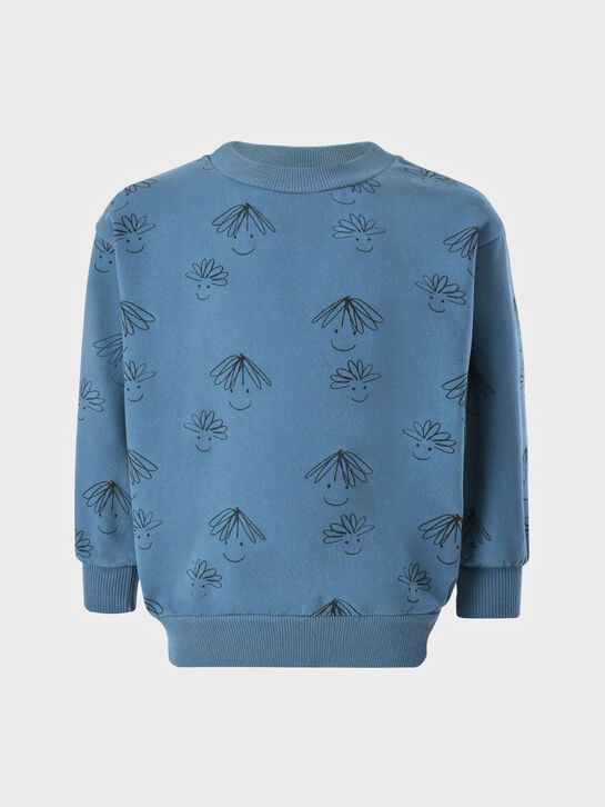 Свитшот, принт рожицы Weekend house kids | Фото 1