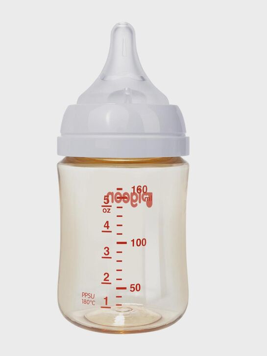 Бутылочка для кормления из премиального пластика, 160 мл. Pigeon | Фото 2