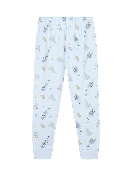 Пижама, принт щелкунчик, мышиный король и елка Lyda Baby | Фото 4