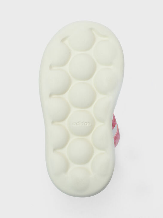 Кеды с красной отделкой Adidas | Фото 5