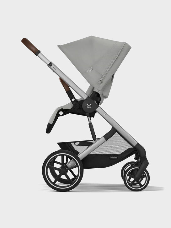 Коляска прогулочная Balios S Lux SLV Stone Grey CYBEX | Фото 3