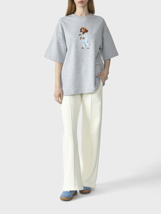 Футболка с принтом Таксы Flashin | Фото 3