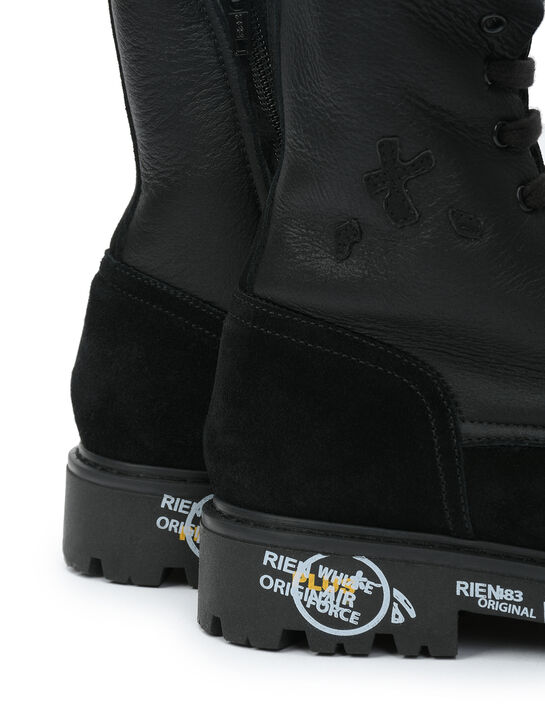 Ботинки замшевые с лого на подошве Premiata | Фото 4