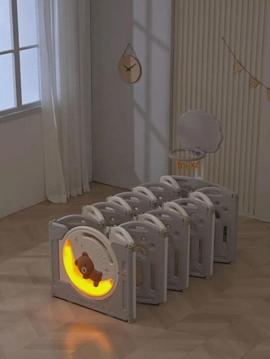 Манеж Kids DeLuxe Grey 180x200 см UNIX Kids | Фото 5