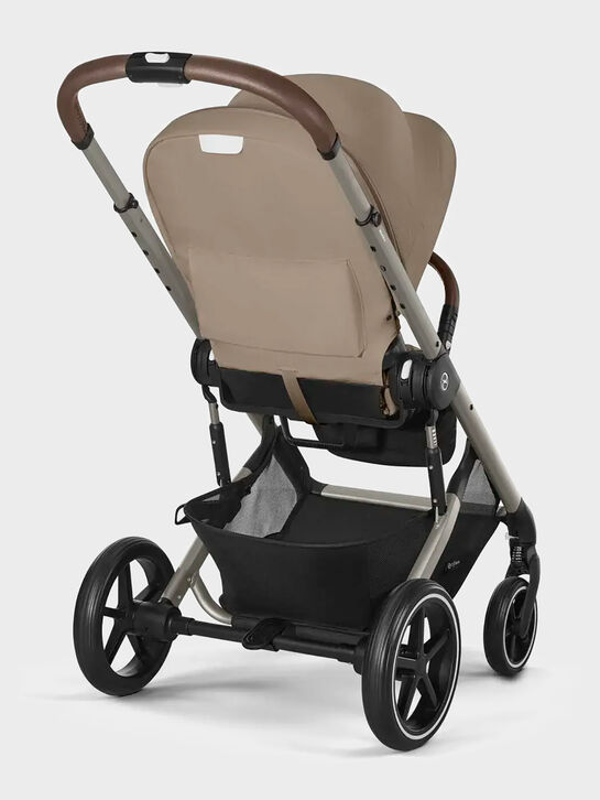 Коляска Balios S Lux TPE Almond Beige с дождевиком CYBEX | Фото 5