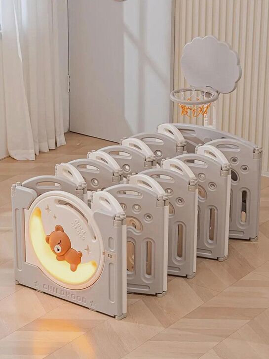 Манеж Kids DeLuxe Grey 180x200 см UNIX Kids | Фото 4