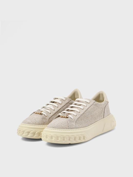 Кеды с лого на подошве Casadei | Фото 2