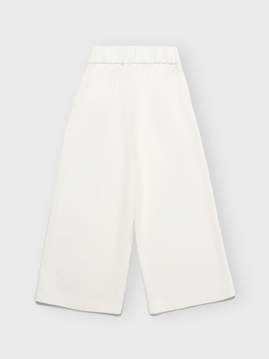 Брюки свободного кроя, белые Patrizia Pepe | Фото 2