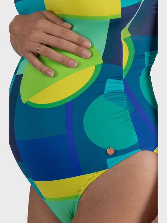 Голубой купальник Pop Blue Cache Coeur | Фото 8