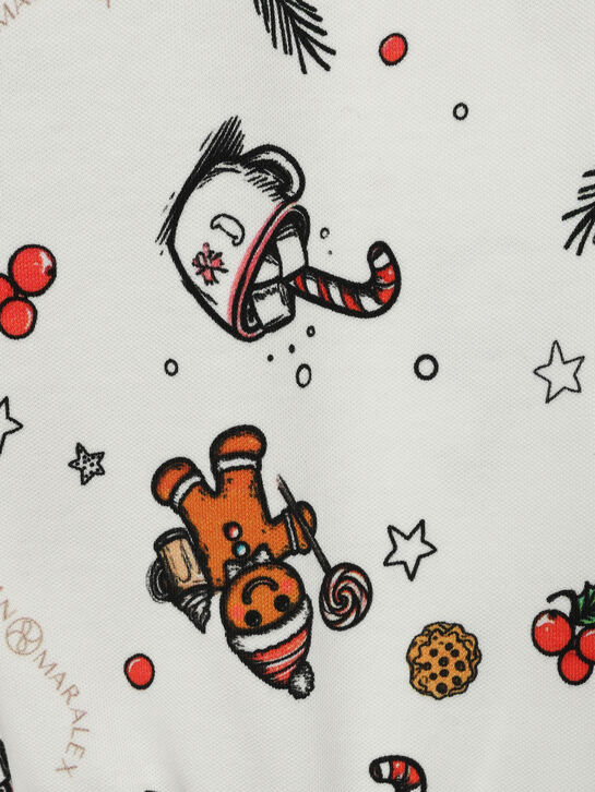 Пижама с новогодним принтом Dan Maralex | Фото 7