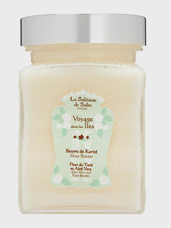 Масло карите для тела и волос Алоэ Вера и Цветы Тиаре, 300 мл La Sultane de Saba | Фото 1