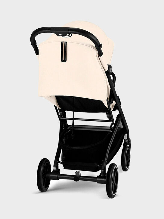 Коляска Beezy Canvas White с дождeвиком и бампером CYBEX | Фото 6