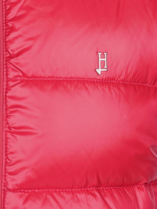 Стеганый жилет цвета фуксии Herno | Фото 3