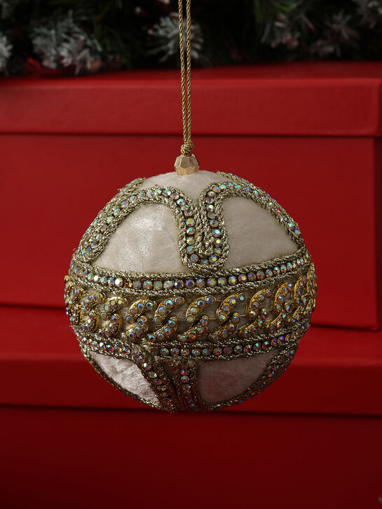 Елочный золотистый шар, 10 см Goodwill | Фото 3