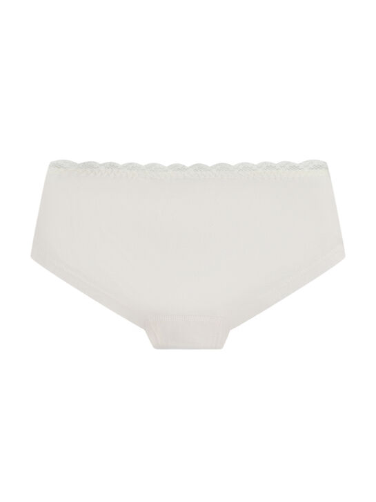 Трусы-шортики с кружевной отделкой Sanetta | Фото 2