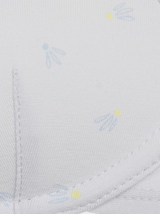 Бюстгальтер с принтом голубые цветочки, светло-голубой Sanetta | Фото 3