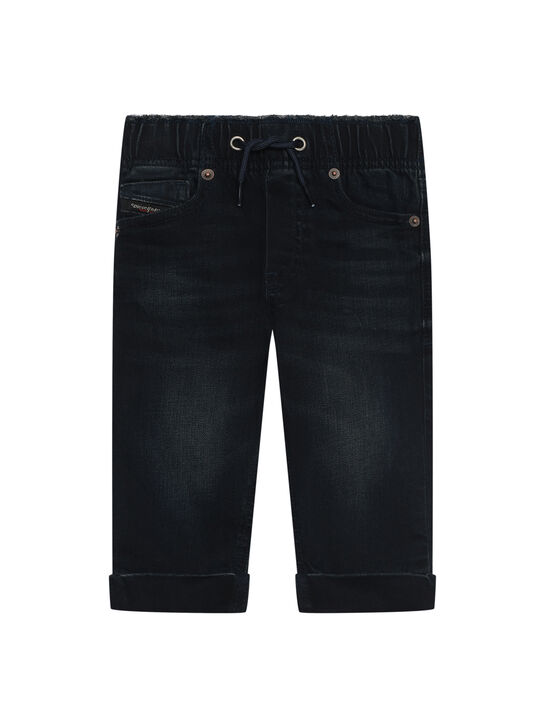 Джинсы с поясом на резинке Diesel | Фото 1