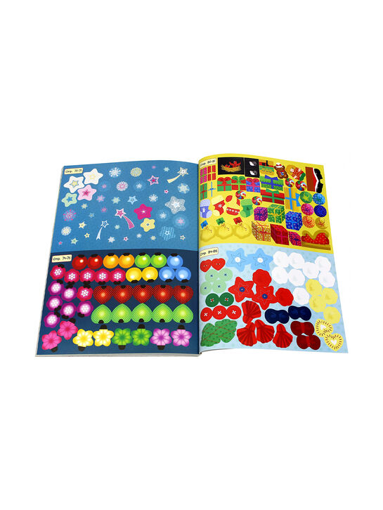 Большая книга наклеек &quot;Новогодний переполох&quot; Издательство "Лабиринт" | Фото 6