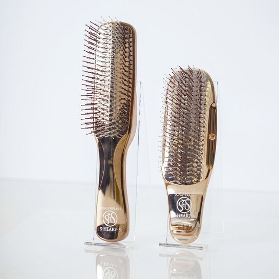 Расческа Scalp Brush World Gold укороченная  S-heart-S | Фото 4