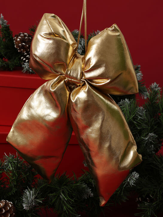 Бант для декора золотистый, 30 см Goodwill | Фото 2