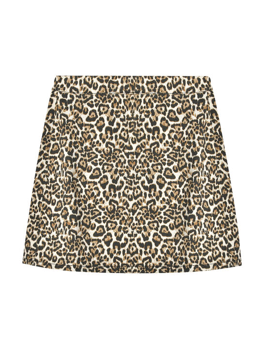 Юбка мини леопардовая The New Society | Фото 1