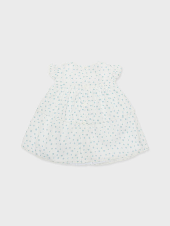 Платье с трусиками в горошек, белое Paz Rodriguez | Фото 3