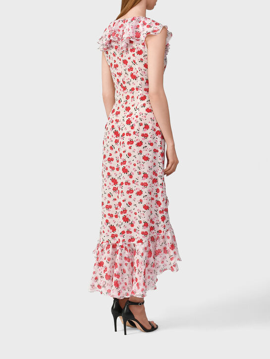Платье Anette с рюшей и цветочным принтом Roses & Lace | Фото 5