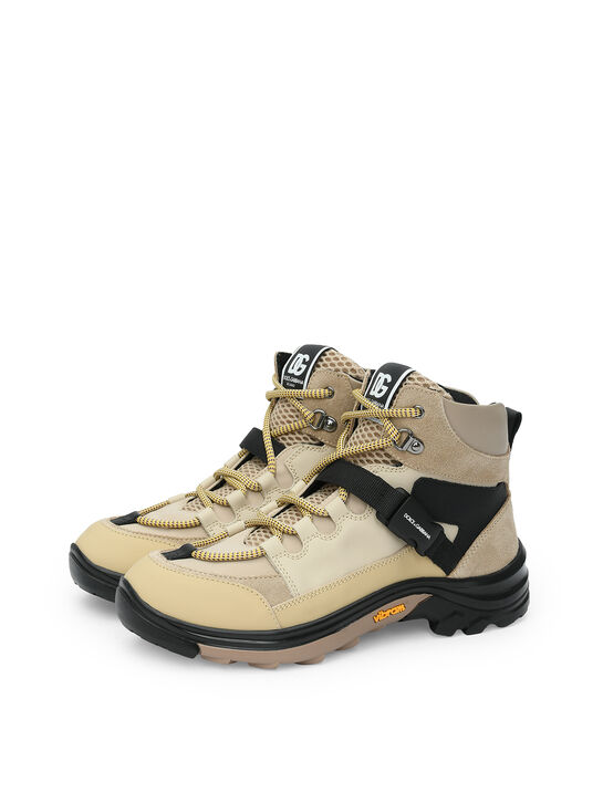 Ботинки треккинговые, бежевые Dolce&Gabbana | Фото 2