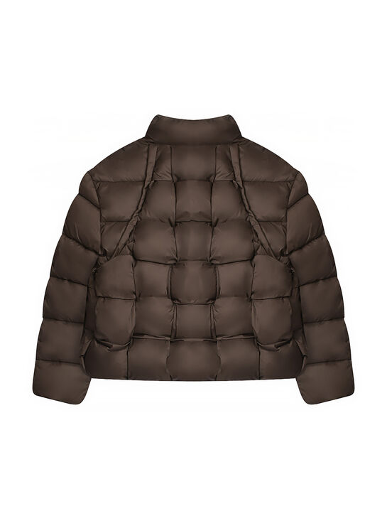 Куртка стеганая, шоколадная Freedomday | Фото 2