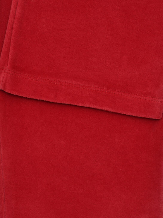 Пижама из велюра, красная Story Loris | Фото 7