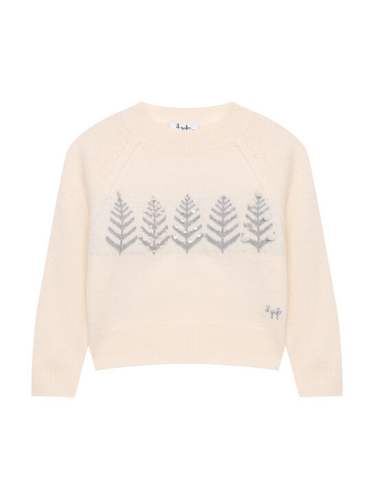 Джемпер с декором &quot;елки&quot; IL Gufo | Фото 1